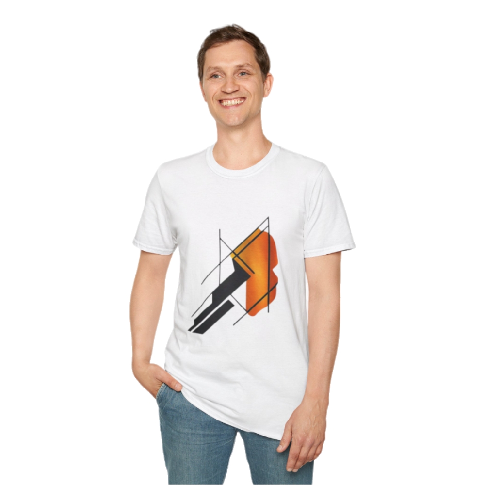 Soft Style Unisex T-Shirt | Modern Geometric Art