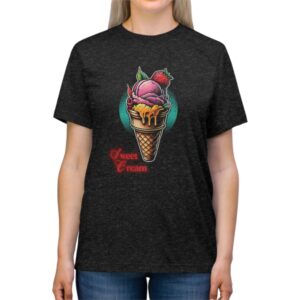 Soft & Stylish Unisex Triblend Tee | Brain Freeze Delight Unisex Tee
